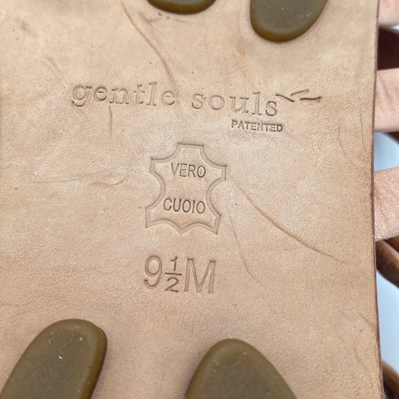 Gentle Souls Quick Break Gladiator Sandal women 9.5M Y2K  vacation beach retro - Picture 8 of 9